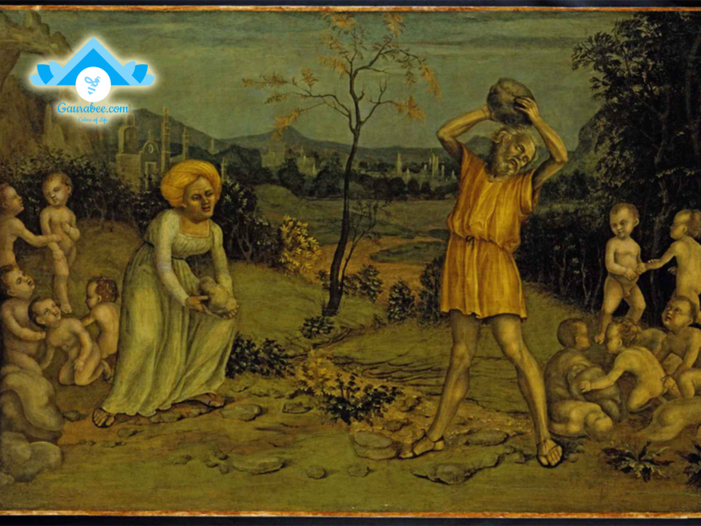 प्रलयपछि सत्यव्रत र श्रद्धाले मानव सभ्यताको पुनःस्थापना गरे