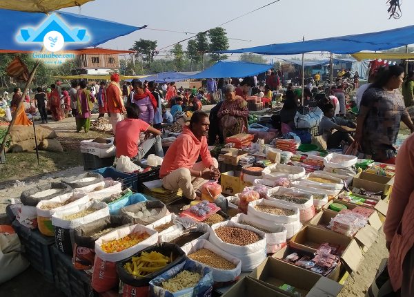 No need of grocery list. You can just pick from the display items.